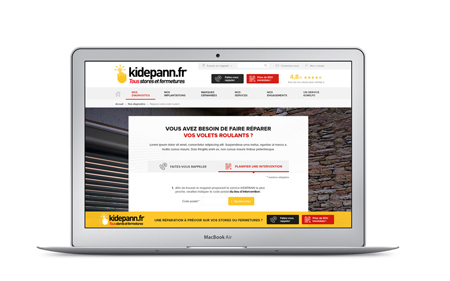 Agence LMWR - Be Work And Roll - LMWR crée et lance la marque kidepann.fr, un service connecté de réparation